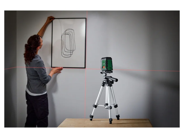 PARKSIDE® Niveau laser en croix avec trépied PKLL 10 B4