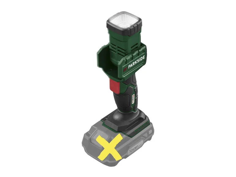 PARKSIDE® Lampe torche LED sans fil PLHLA 20-Li A1 / PLHLA 20-Li C1, 20 V