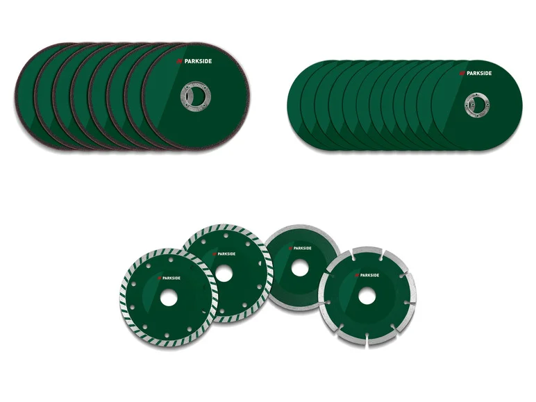PARKSIDE® Jeu de disques à tronçonner, Ø 125
