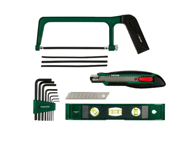 Boîte à outils avec visseuse sans fil PWBM A1, 92 pièces