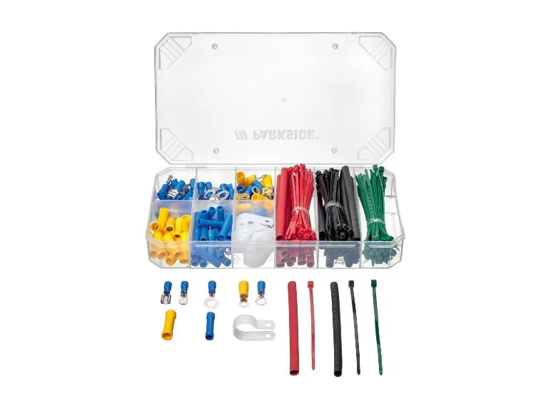 Assortiment de pièces basse tension