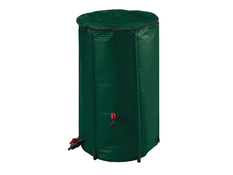 Récupérateur d’eau de pluie pliant, 250 L