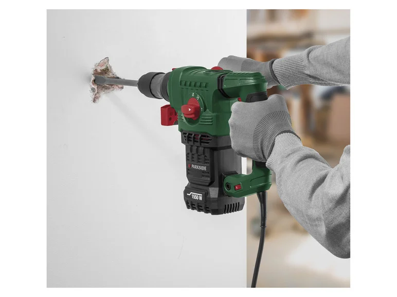 PARKSIDE® Marteau perforateur burineur PBH 1550 B2, 1550 W