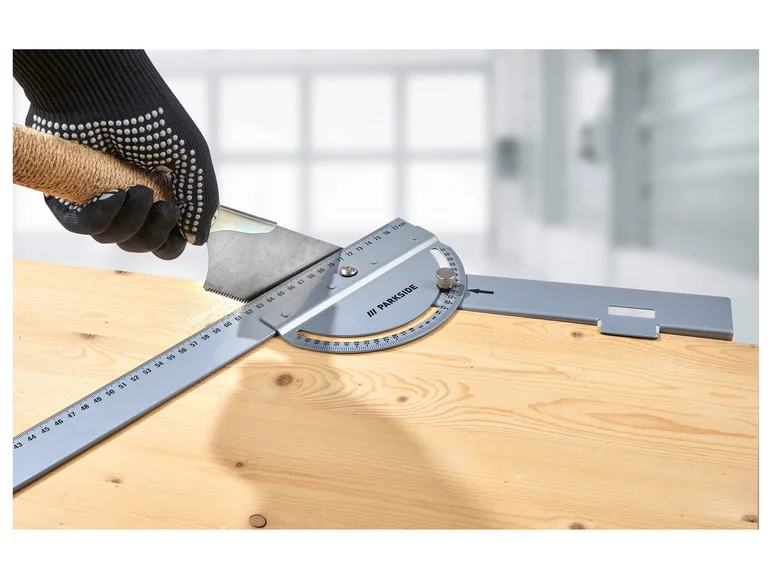 PARKSIDE® Set d'équerres, niveau à bulle gradué ou guide de coupe angulaire