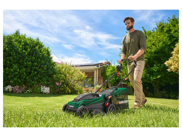 Tondeuse à gazon électrique + Coupe-bordures électrique