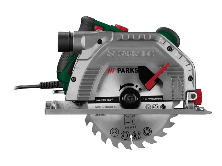 PARKSIDE® Scie circulaire PHKS 1350 E4, 1350 W