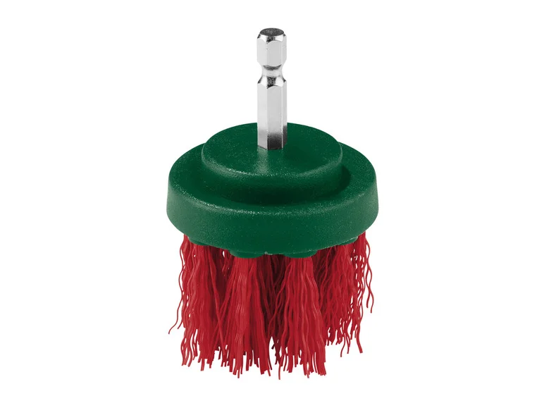 PARKSIDE® Set d'embouts à brosse et de tampons abrasifs, 14 pièces