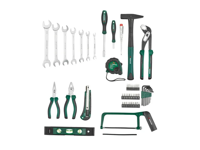 PARKSIDE® Mallette à outils, 64 pièces