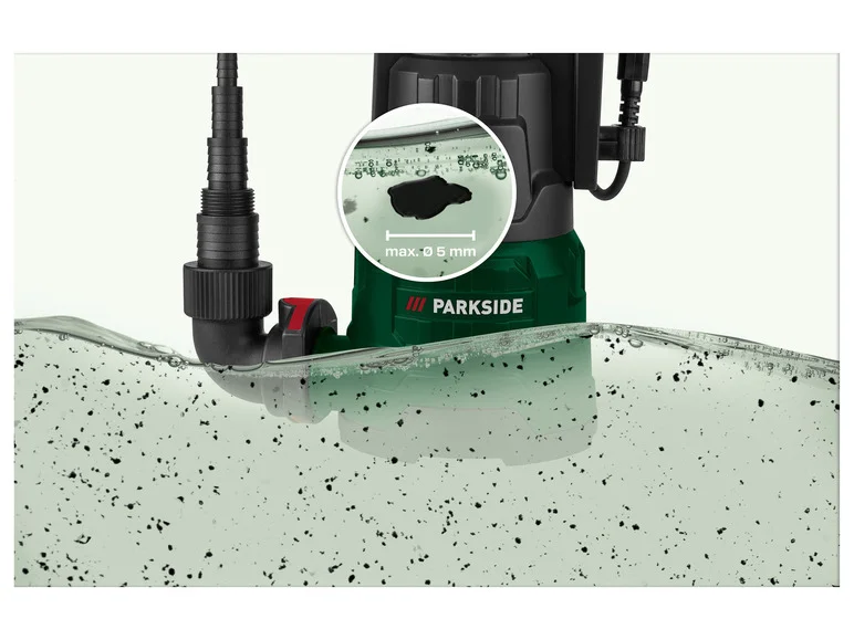 PARKSIDE® Pompe submersible pour eaux claires PTPK 400 C1, 400 W