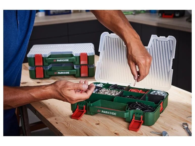 Boîtes à compartiments empilables