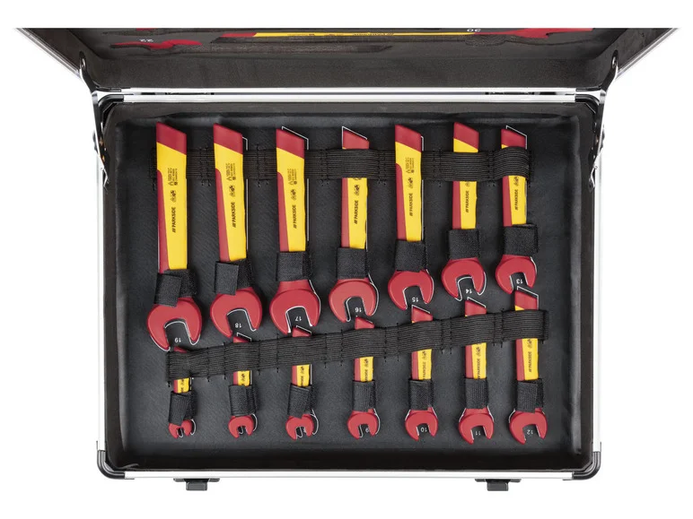 PARKSIDE® Jeu de clés à douilles ou Jeu de clés à fourche à une bouche, 20 pièces