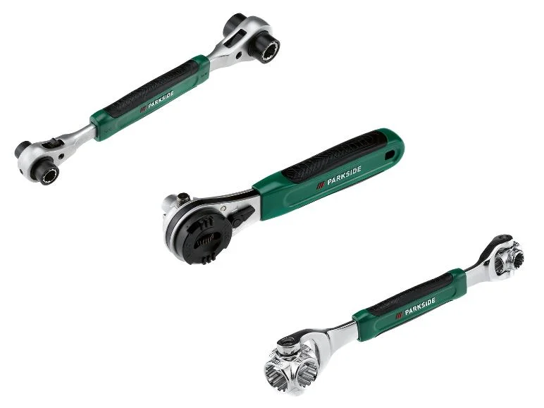 Cliquet multifonction / Clé à cliquet / Clé à douilles