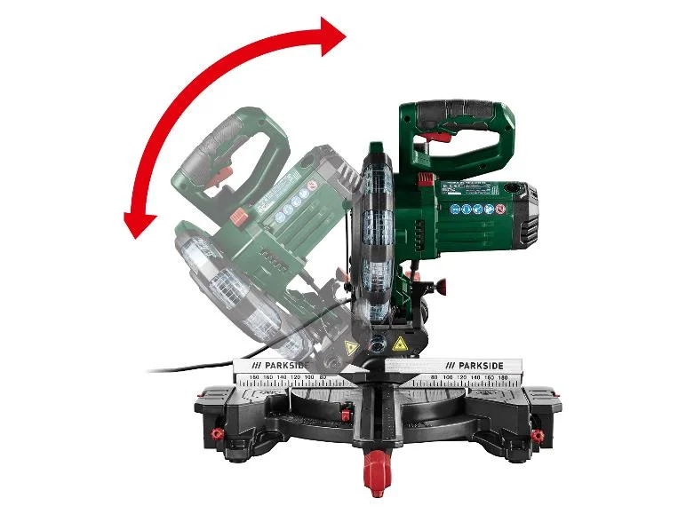Scie à onglet radiale PZKS 2000 C3, 2000 W