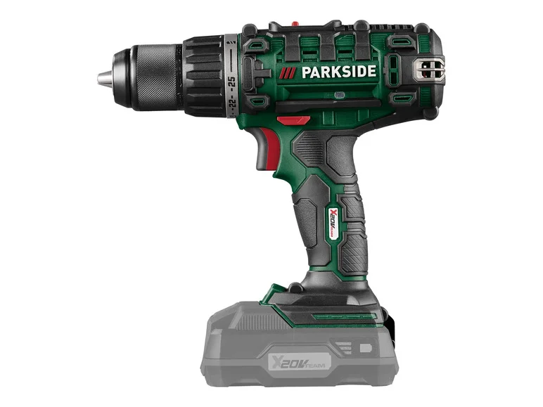 PARKSIDE® Perceuse-visseuse sans fil PABS 20-Li G8, 20 V