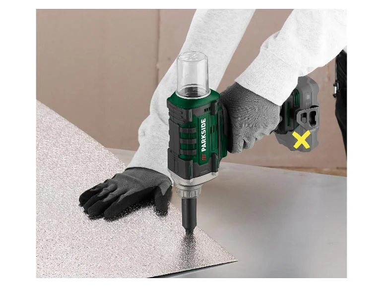 Riveteuse sans fil pour rivets aveugles PBNSG 20-Li A1, 20 V