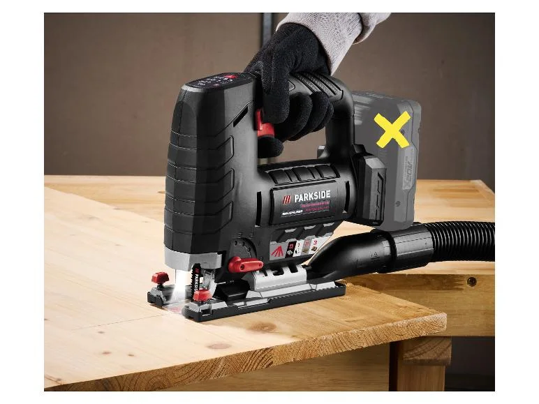 Scie sauteuse sans fil PPSTDA 20-Li A1, 20 V