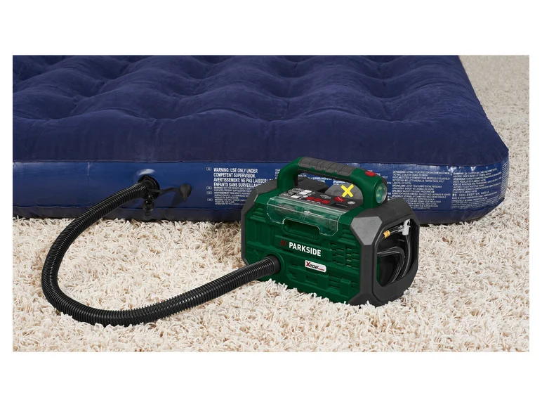 PARKSIDE® Compresseur et pompe à air sans fil PKA 20-Li C3, 20 V