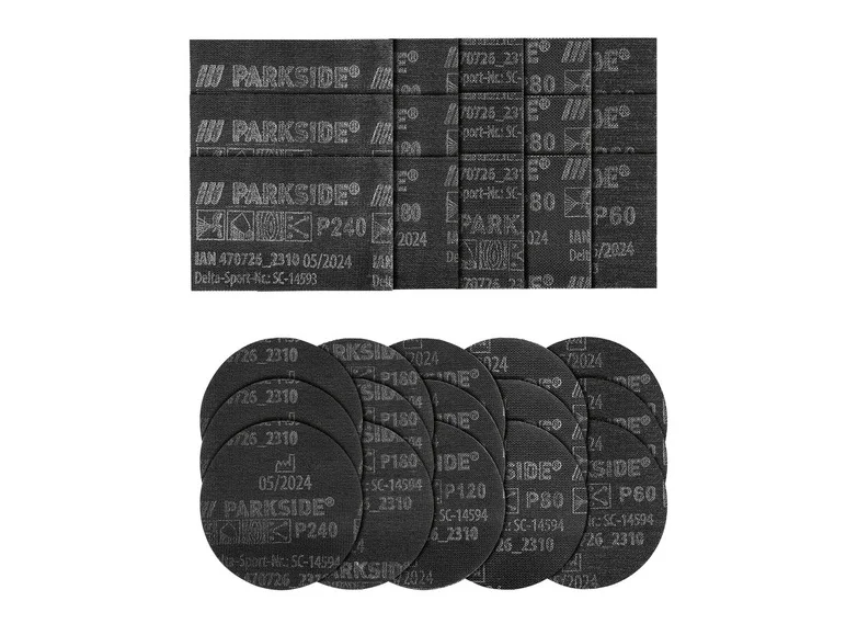 Set de grilles abrasives