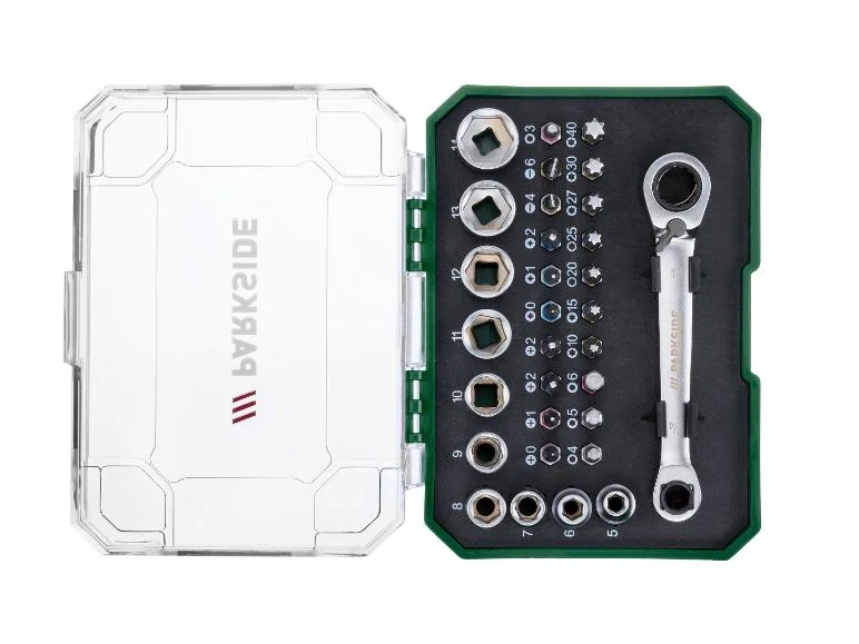 Jeu de clés à douille, 31 pièces