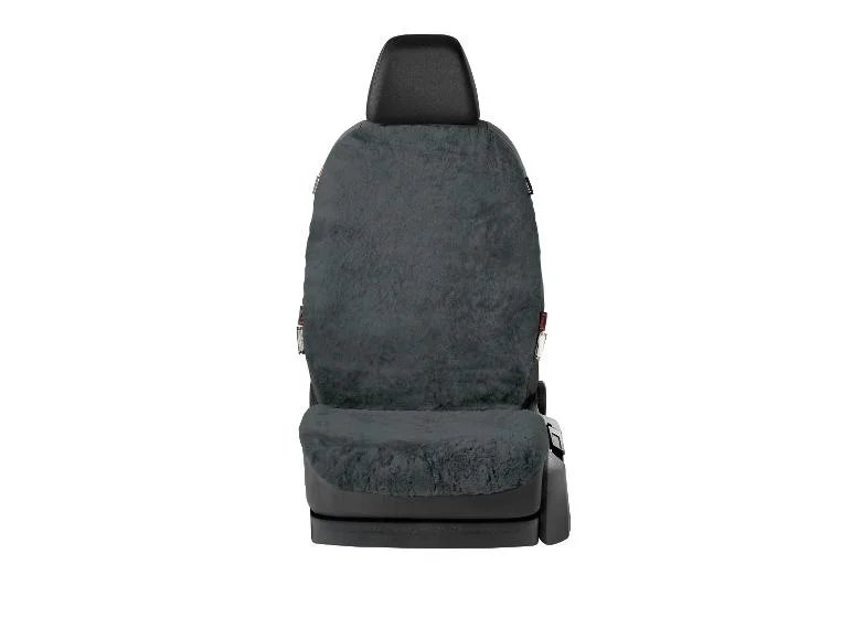 Housse de siège auto en peau d'agneau