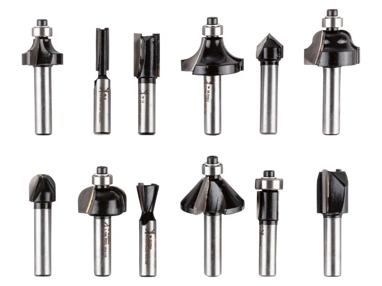 Set de 12 embouts de fraisage PFB 12 A1