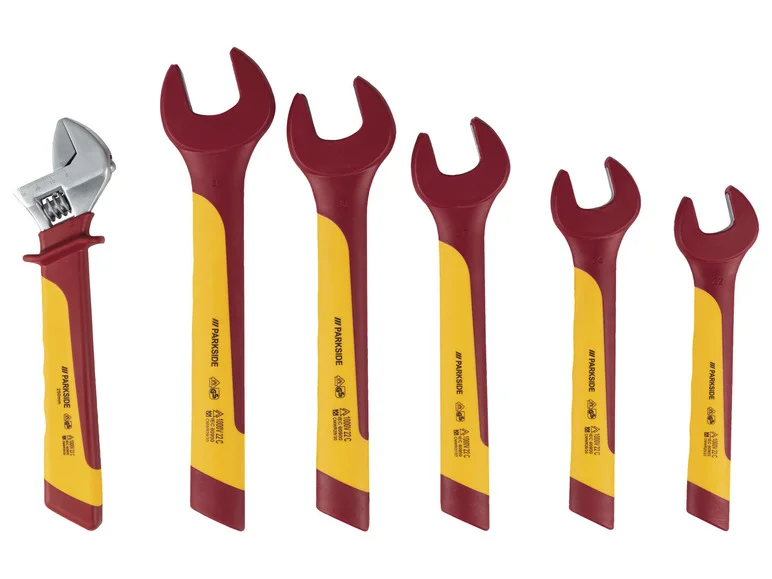 PARKSIDE® Jeu de clés à douilles ou Jeu de clés à fourche à une bouche, 20 pièces