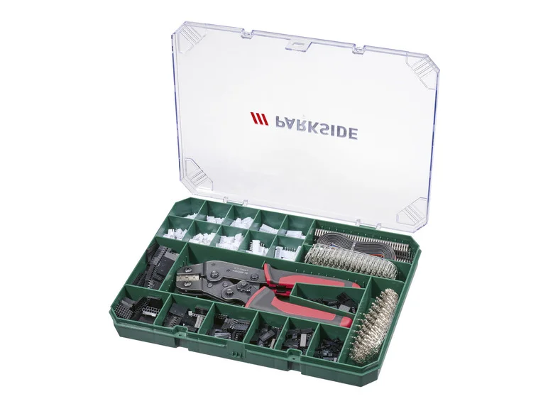 PARKSIDE® Set de pinces à sertir, 2012 pièces