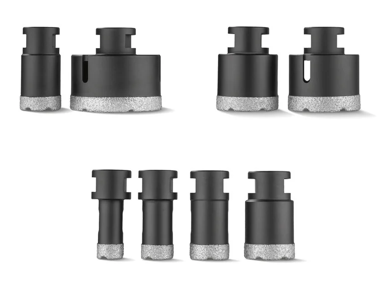 PARKSIDE PERFORMANCE® Jeux de couronnes de forage diamantées PDBK 3 A1