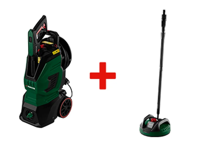 Pressure Washer + Surface Cleaner Attachment