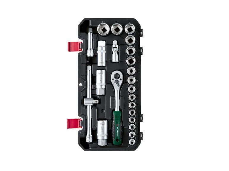 Set de douilles et d’embouts, 24 pièces