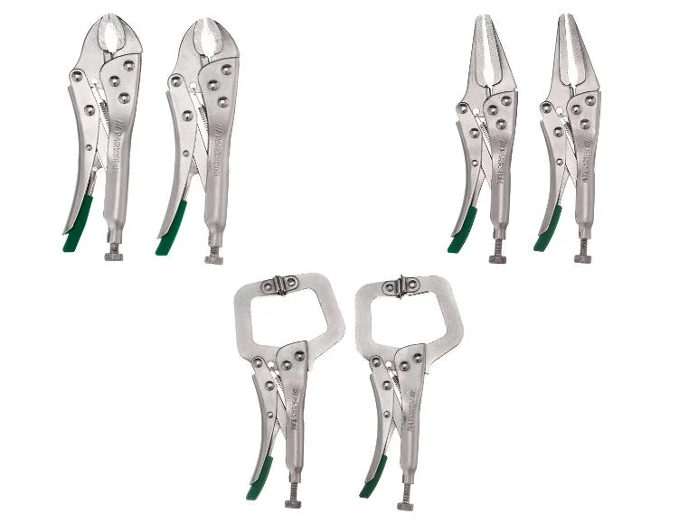 Jeu de pinces à serrage