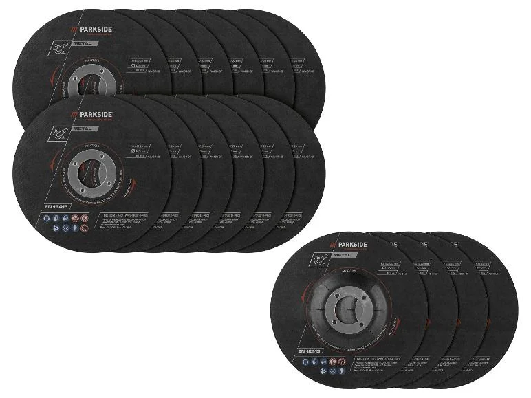 Lot de 4 ou 12 disques à tronçonner le métal