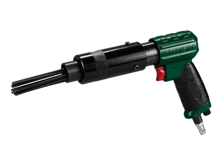 Grignoteuse à tôle, dérouilleur à aiguilles ou unité de maintenance pneumatique