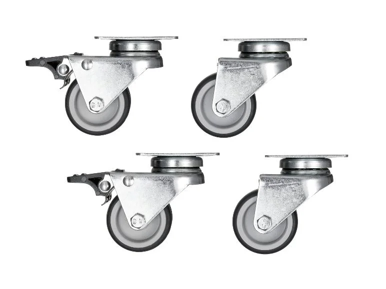 Roulettes pivotantes