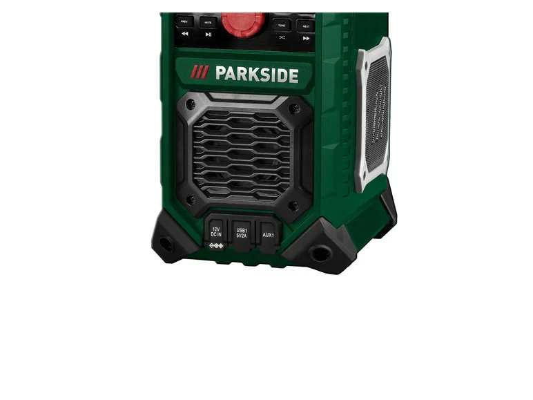 PARKSIDE® Radio de chantier sans fil PBRA 20-Li B2, 20 V