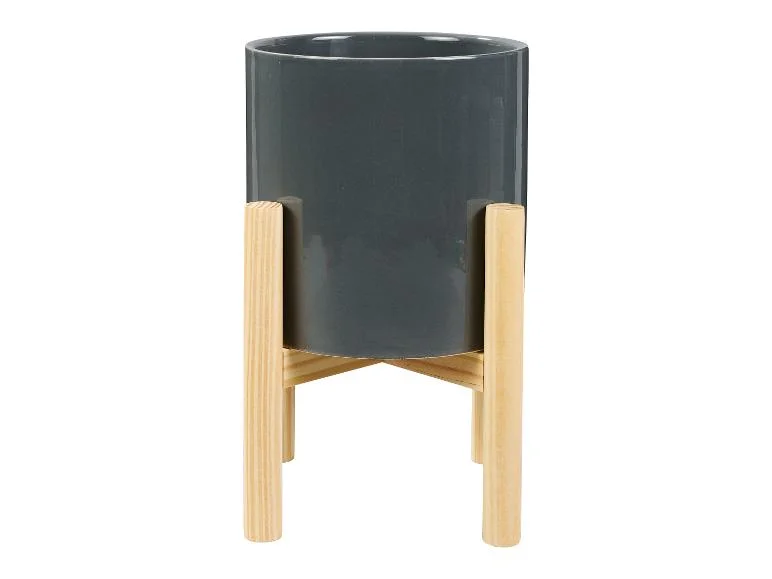 Cache-pot avec support