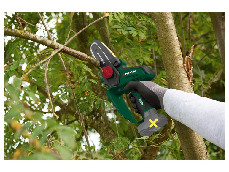 PARKSIDE® Mini-tronçonneuse à bois sans fil PGHSA 12 C3, 12 V