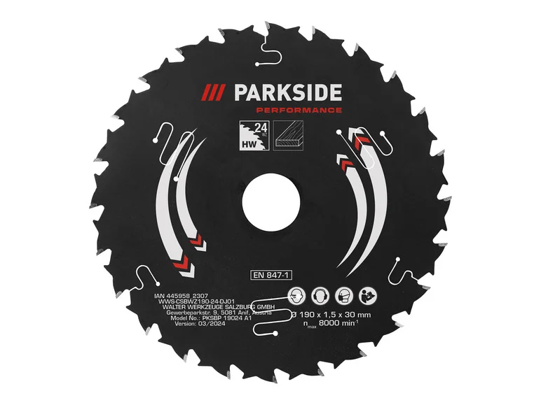PARKSIDE PERFORMANCE® Lame de scie circulaire, 190 mm