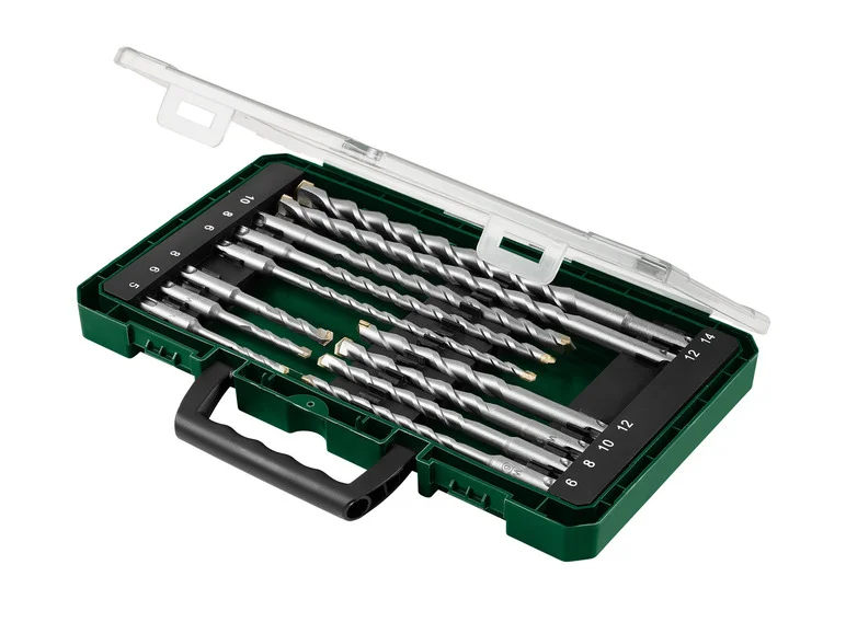 PARKSIDE® Jeu de forets marteau ou jeu de burins ou jeu de forets serpentins