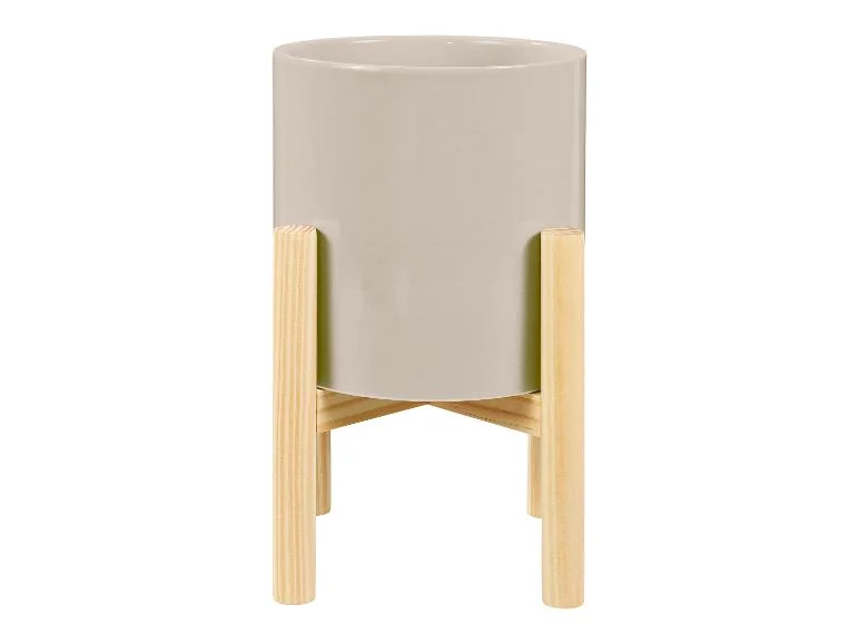 Cache-pot avec support