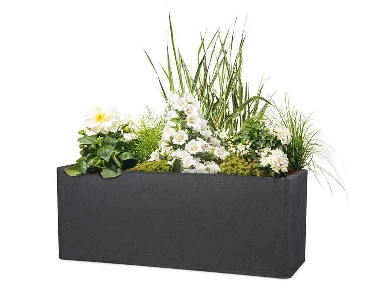 Jardinières « Cube Box », plastique, rectangulaire