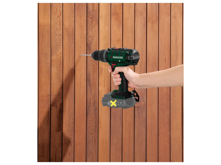 PARKSIDE® Perceuse-visseuse sans fil PABS 20-Li G8, 20 V