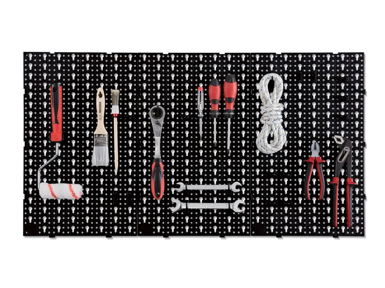 PARKSIDE® Panneau mural porte-outils, 30 pièces