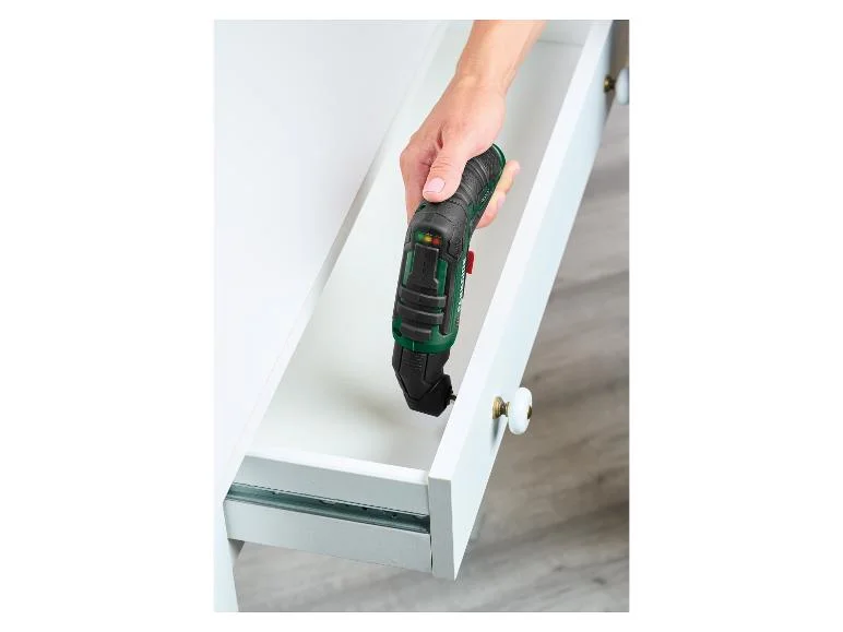 Visseuse sans fil avec embouts interchangeables PAS D7, 4 V