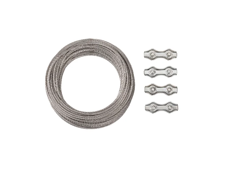 Câble en fil d'acier, 15 m