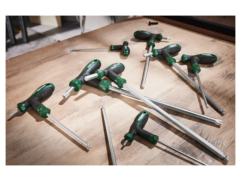 Jeu de clés à ergots, 16 pièces