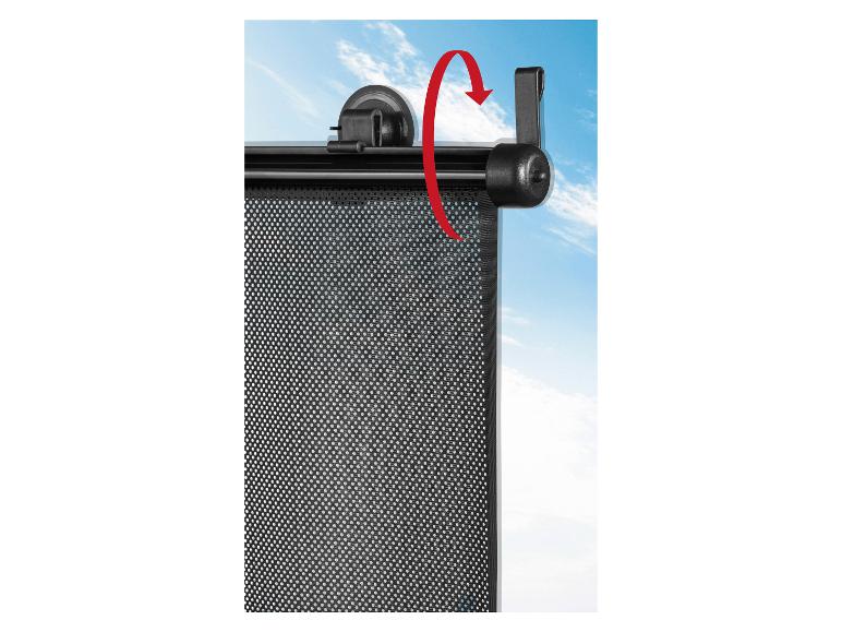 Lot de 2 pare-soleil enrouleurs