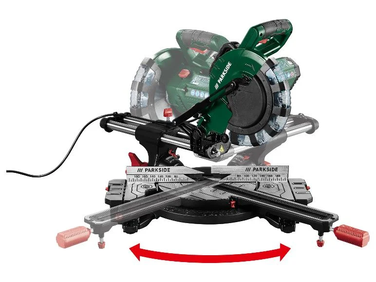 Scie à onglet radiale PZKS 2000 C3, 2000 W