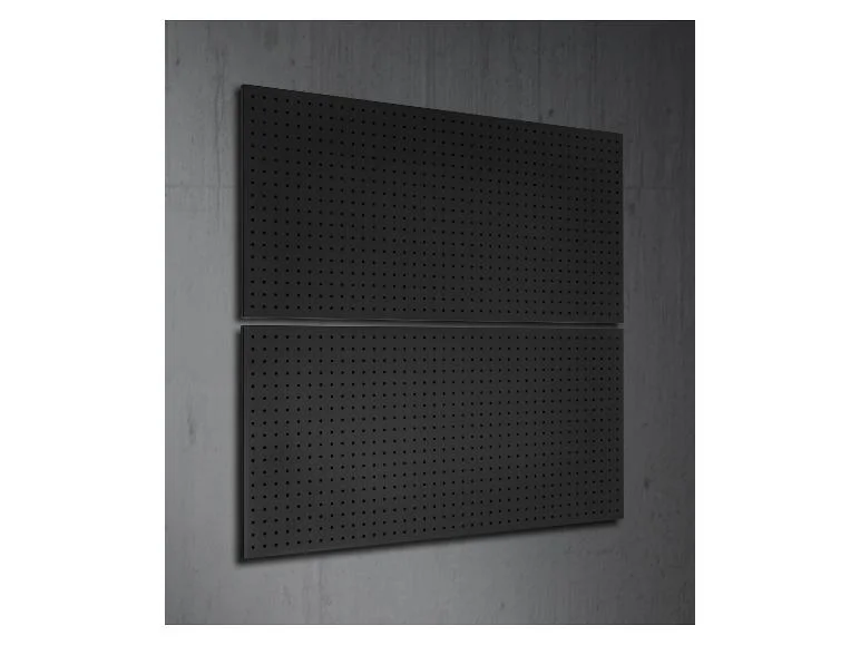 Lot de 2 panneaux perforés