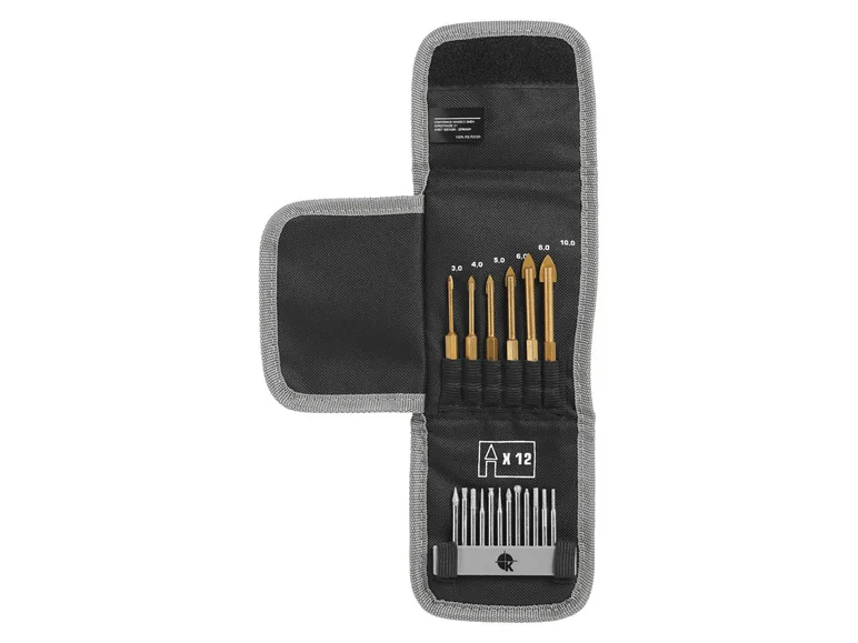 PARKSIDE® Jeux d'accessoires de perçage, 18 pièces